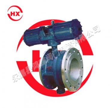 SD643H气动法兰式伸缩蝶阀
